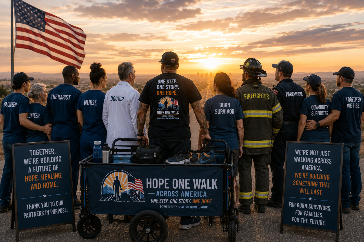 Hope One Walk partners and community looking toward the future